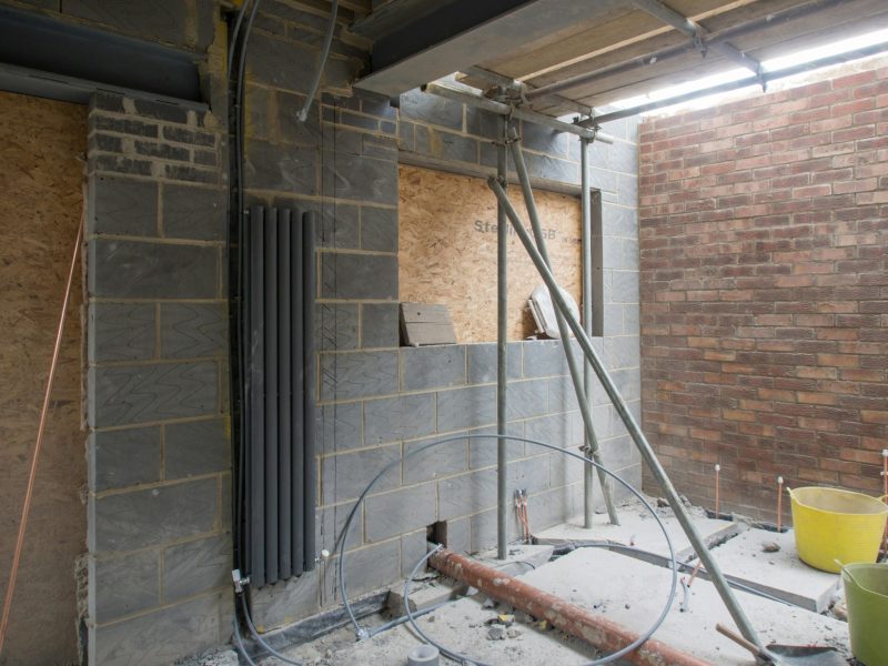 plumbing for kitchen renovations