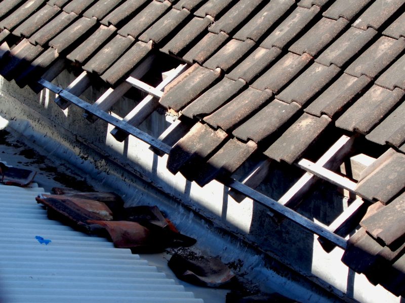 flat roof drainage