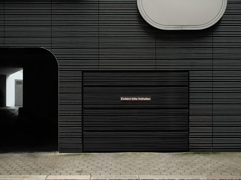 how to open garage door manually