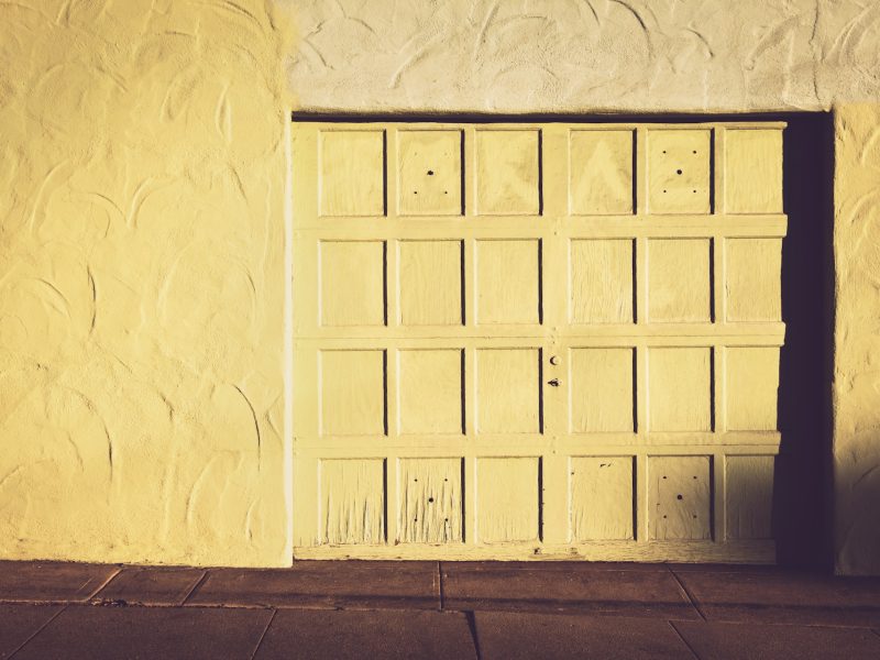 new garage door