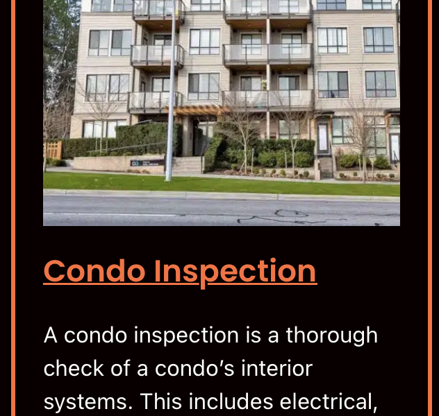 Next Inspections