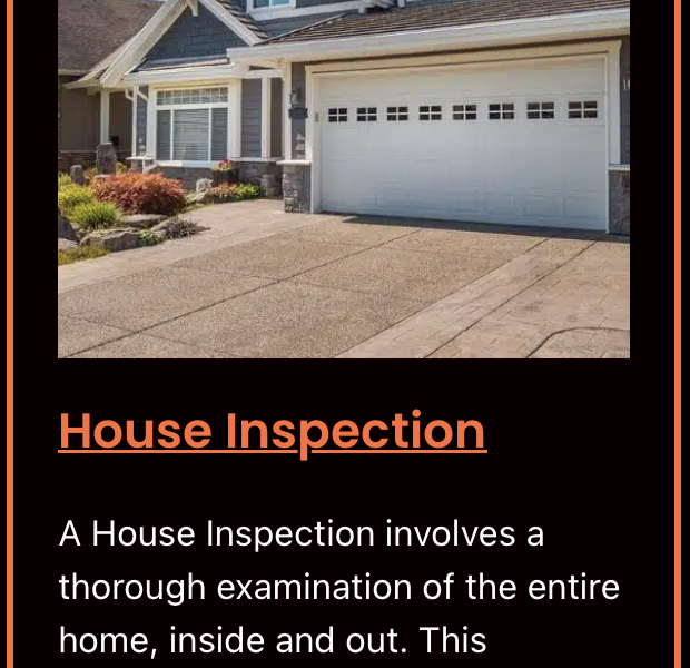 Next Inspections
