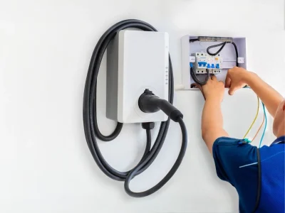 EV charger installation